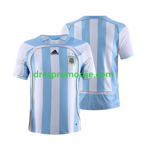 Argentina 2006 Dres Retro Domaći Kratkih Rukava Argentina 2006 Dres Retro Domaći Kratkih Rukava